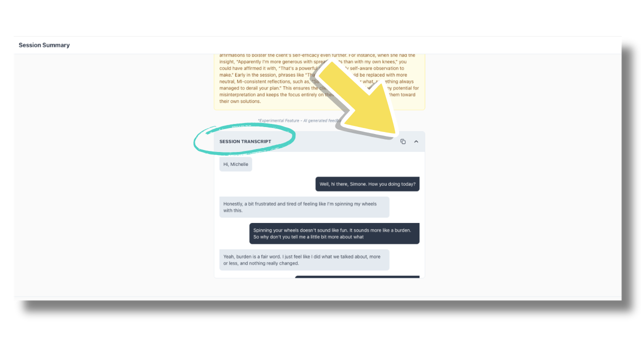 Reviewing and Copying Transcript